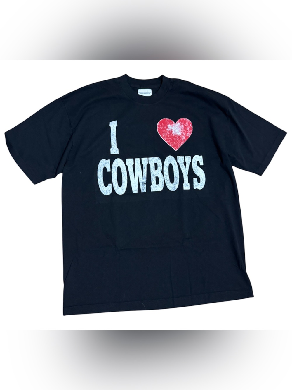 Diamond Cross Ranch I Heart Cowboys Graphic Tee 2XL Jackson Hole
Oversized XL